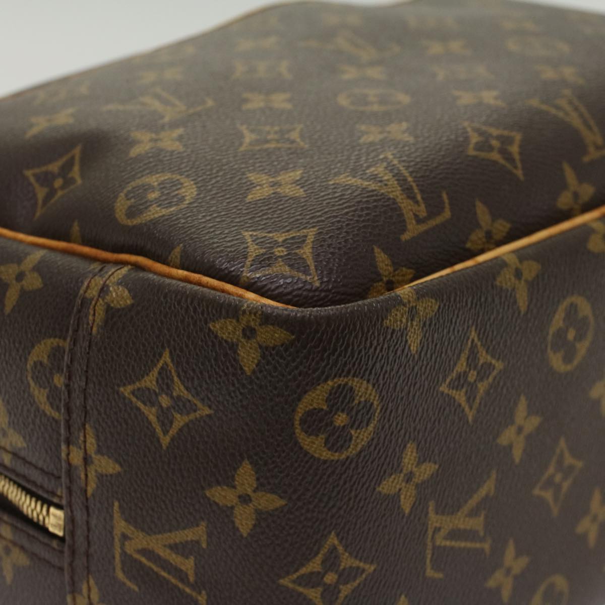 LOUIS VUITTON Monogram Deauville Hand Bag M47270 LV Auth 48928