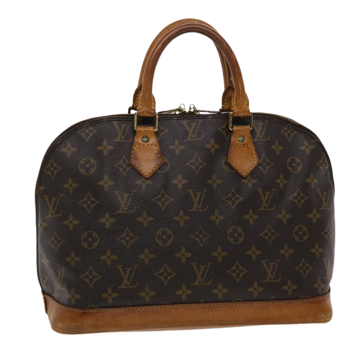 LOUIS VUITTON Monogram Alma Hand Bag M51130 LV Auth 48932