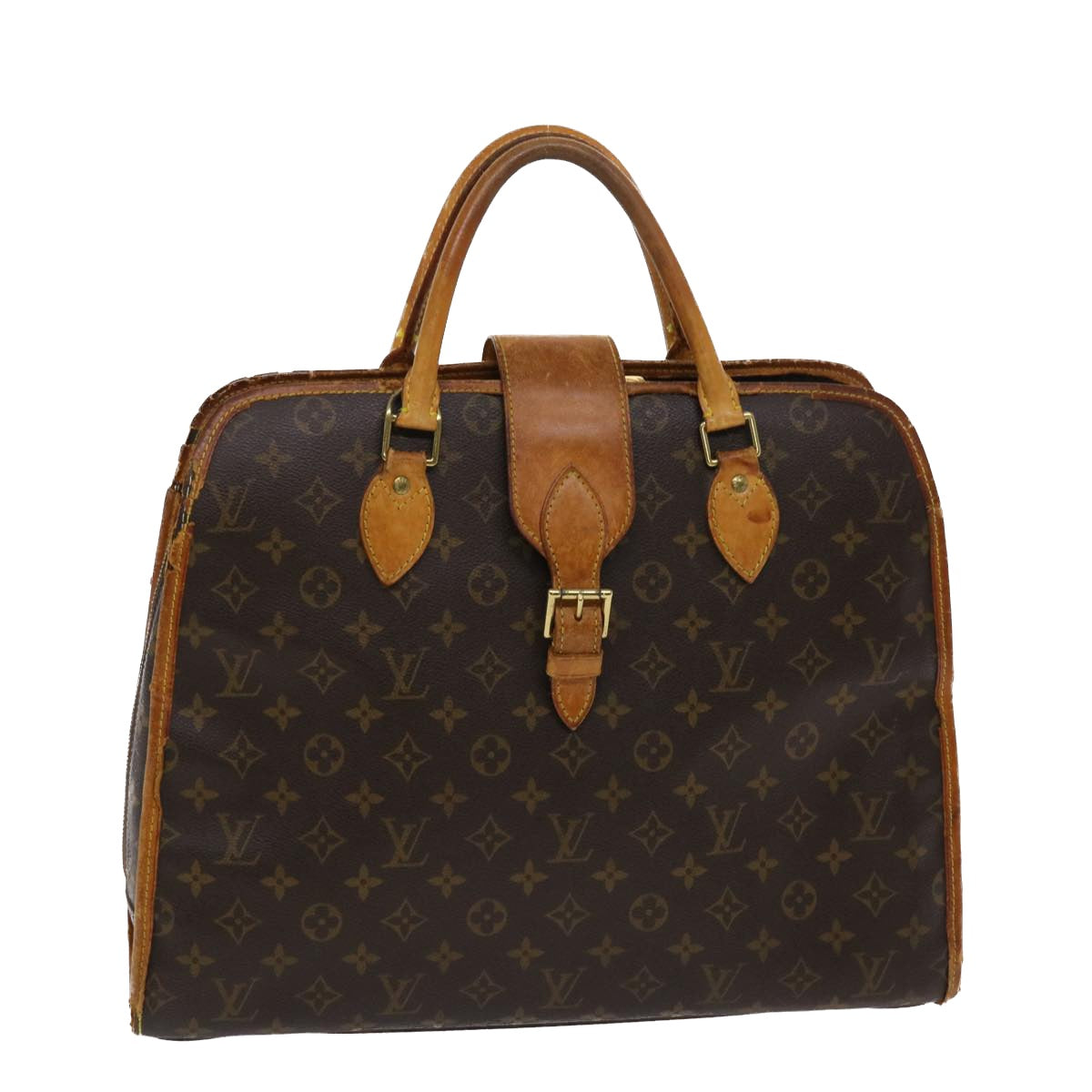 LOUIS VUITTON Monogram Rivoli Hand Bag M53380 LV Auth 49013