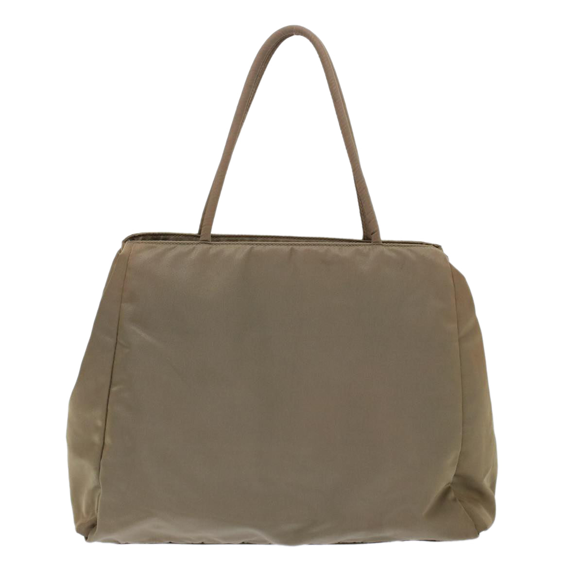 PRADA Tote Bag Nylon Khaki Auth 49025 - 0
