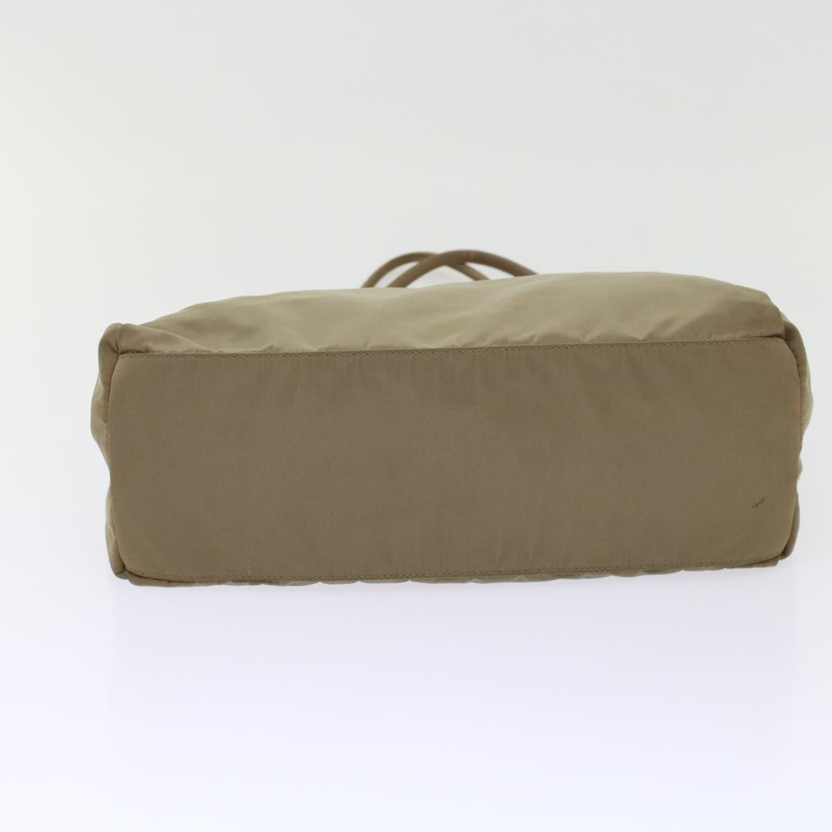 PRADA Tote Bag Nylon Khaki Auth 49025