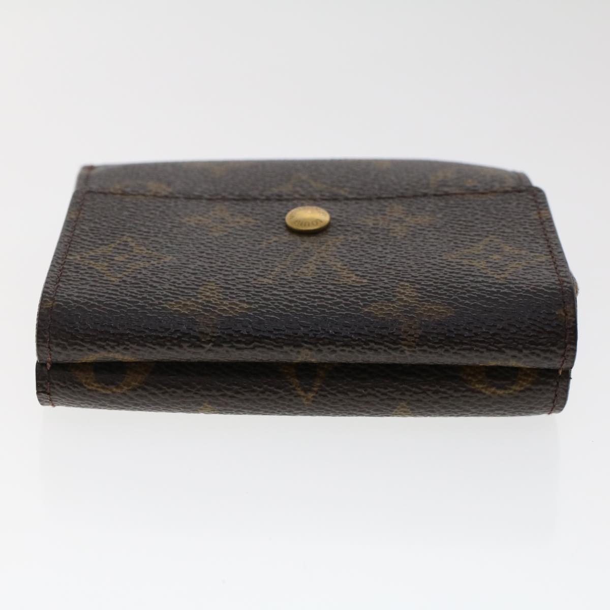 LOUIS VUITTON Monogram Portefeuille Elise Wallet M61654 LV Auth 49039