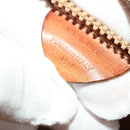 CELINE Macadam Canvas Shoulder Bag PVC Leather Brown Auth 49113-12