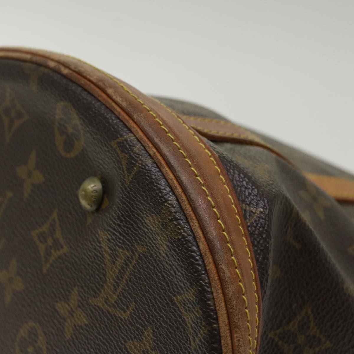 LOUIS VUITTON Monogram Bucket GM Shoulder Bag Vintage M42236 LV Auth 49235