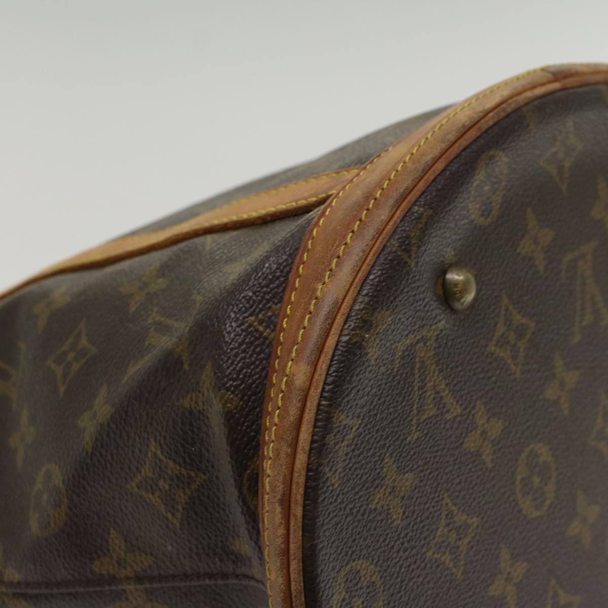 LOUIS VUITTON Monogram Bucket GM Shoulder Bag Vintage M42236 LV Auth 49235