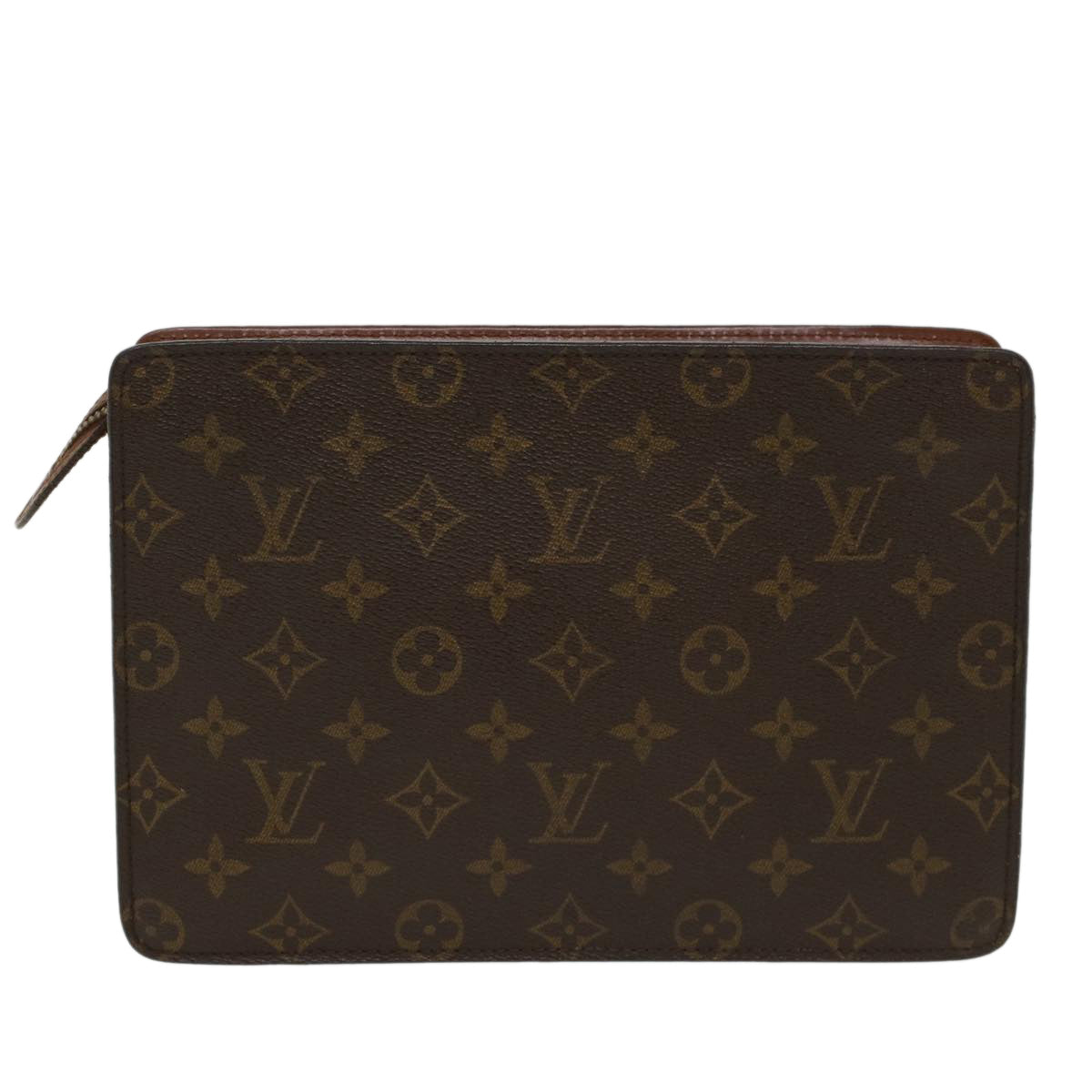 LOUIS VUITTON Monogram Pochette Homme Clutch Bag M51795 LV Auth 49338 - 0