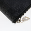 LOUIS VUITTON Damier Graphite Zippy Wallet Vertical Wallet N63095 LV Auth 49380-7