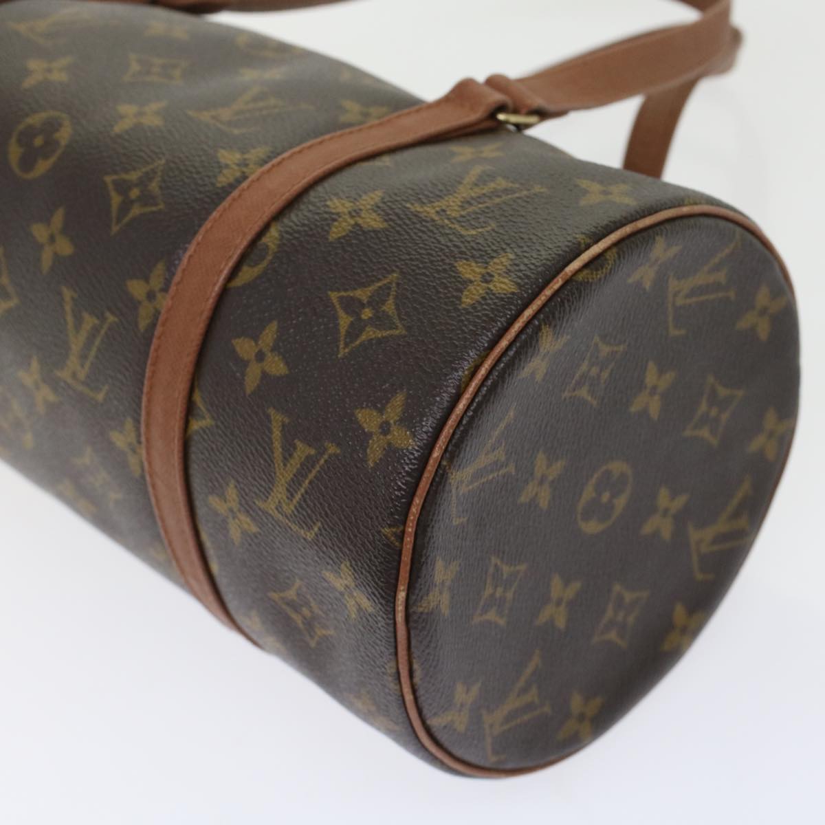 LOUIS VUITTON Monogram Papillon 30 Hand Bag M51385 LV Auth 49406