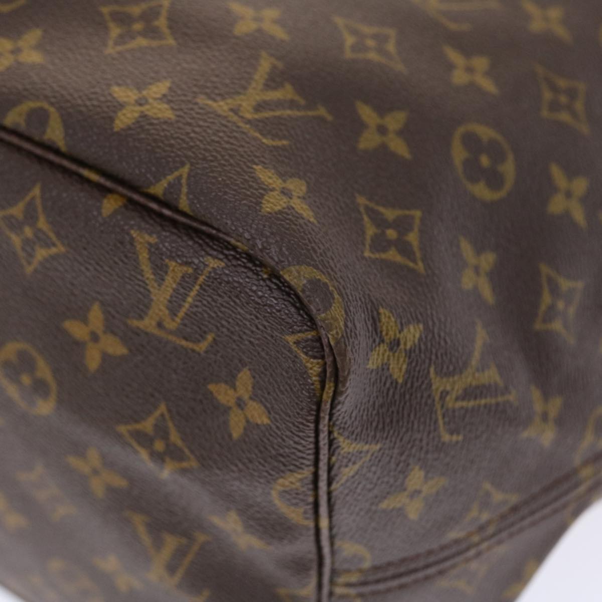 LOUIS VUITTON Monogram Neverfull GM Tote Bag M40157 LV Auth 49424