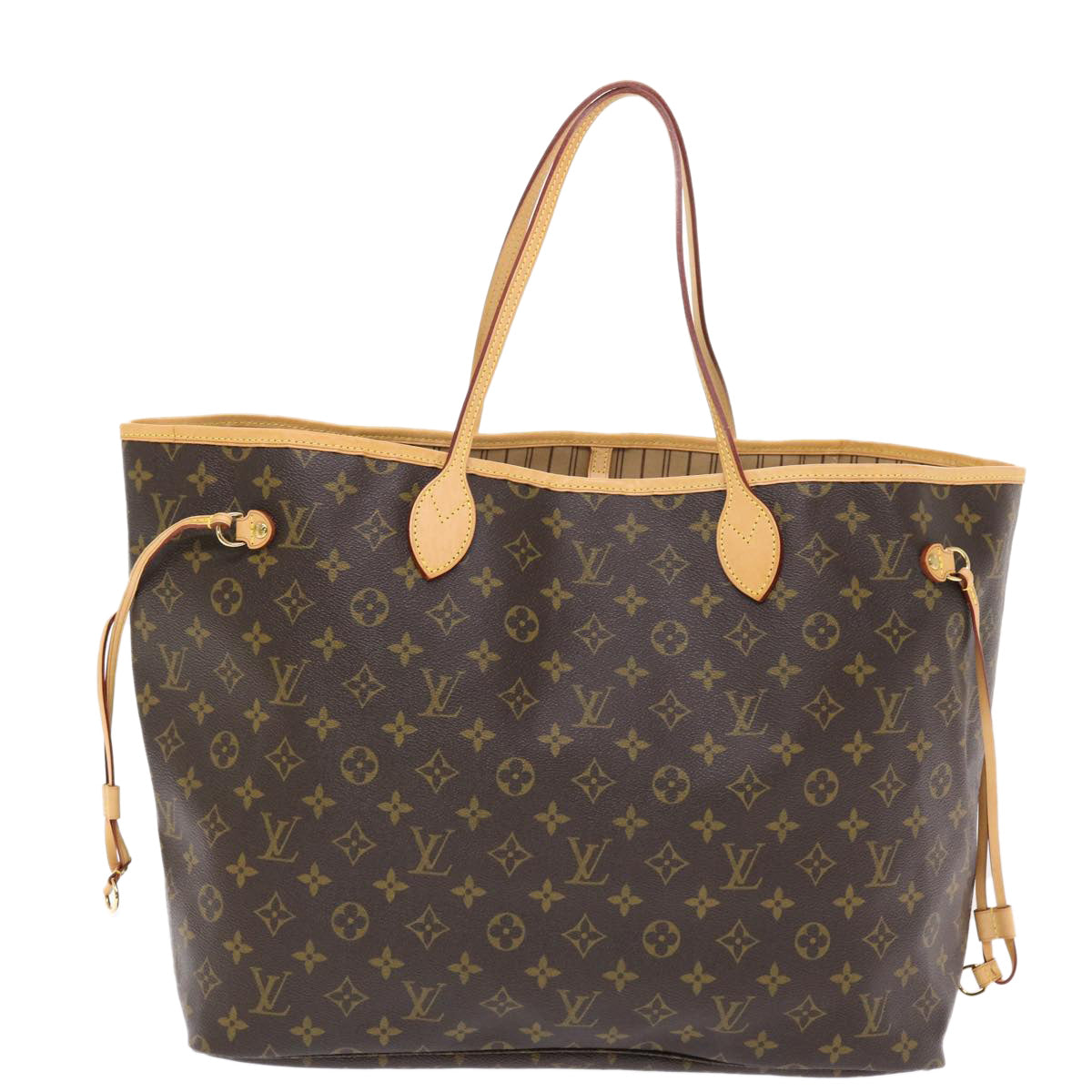 LOUIS VUITTON Monogram Neverfull GM Tote Bag M40157 LV Auth 49424