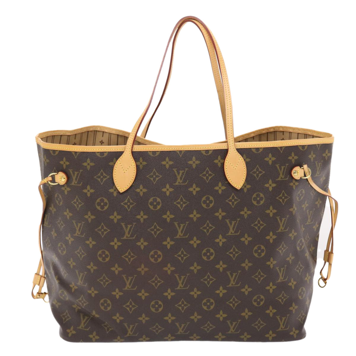 LOUIS VUITTON Monogram Neverfull GM Tote Bag M40157 LV Auth 49424 - 0