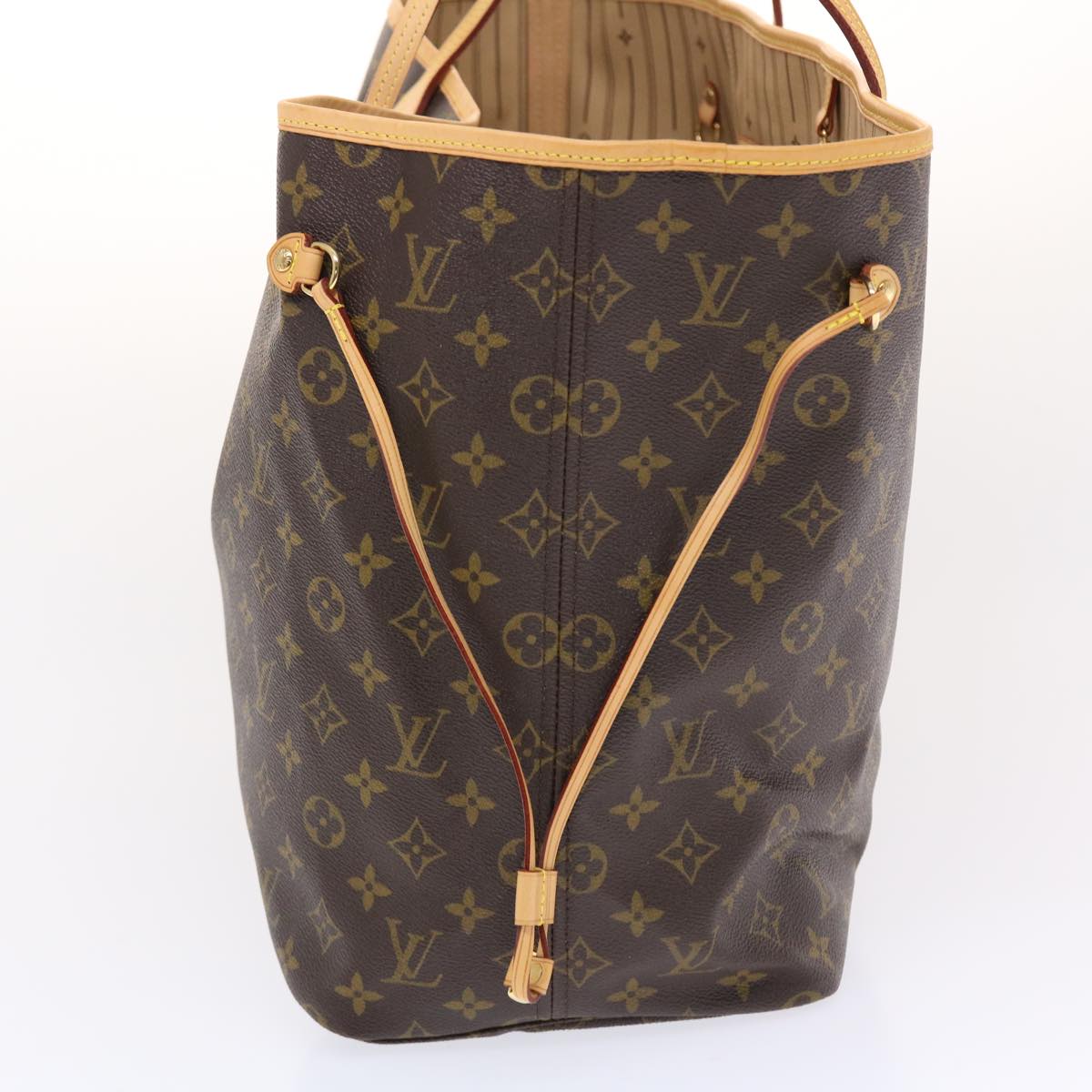 LOUIS VUITTON Monogram Neverfull GM Tote Bag M40157 LV Auth 49424