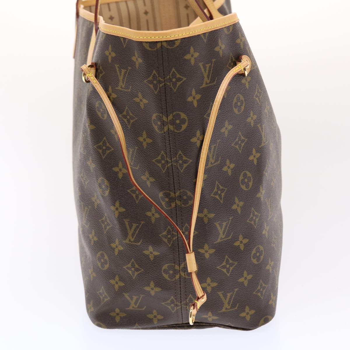 LOUIS VUITTON Monogram Neverfull GM Tote Bag M40157 LV Auth 49424