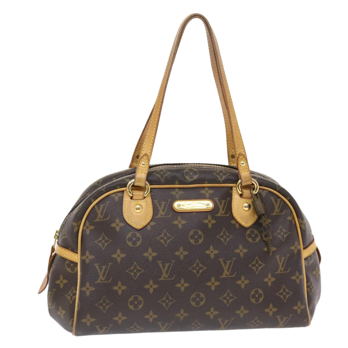 LOUIS VUITTON Monogram Montorgueil PM Hand Bag M95565 LV Auth 49427