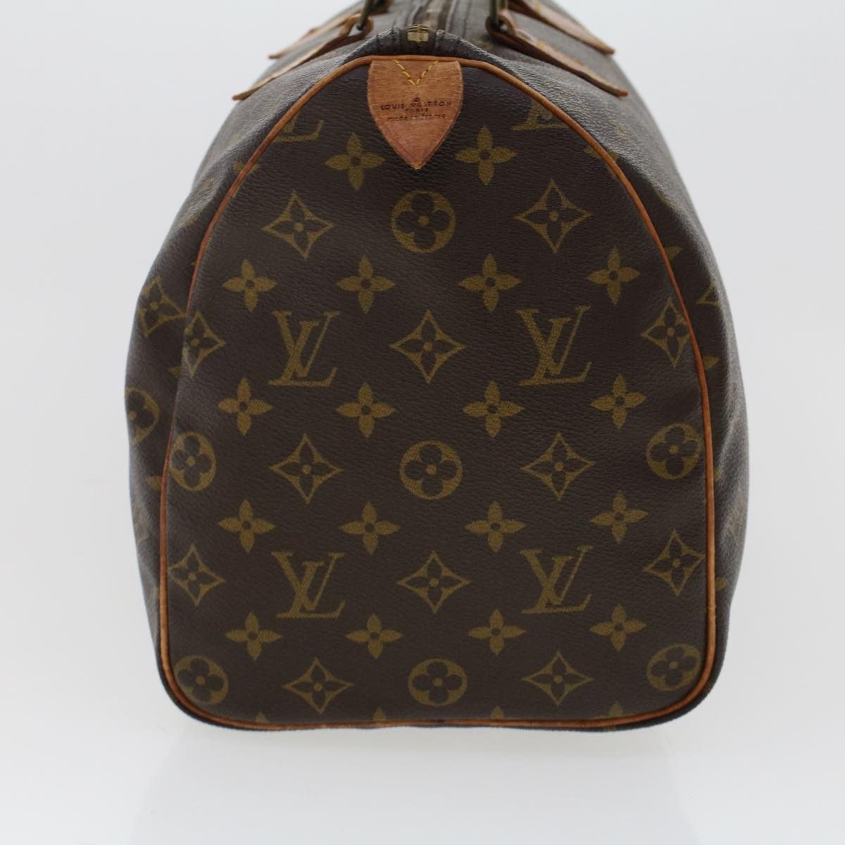 LOUIS VUITTON Monogram Speedy 35 Hand Bag M41524 LV Auth 49443