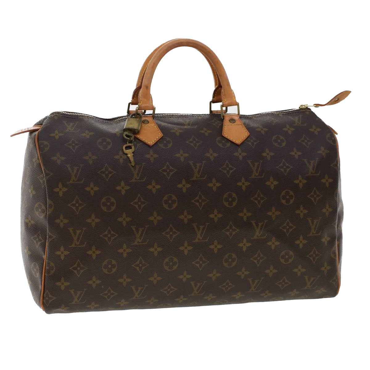 LOUIS VUITTON Monogram Speedy 40 Hand Bag M41522 LV Auth 49444