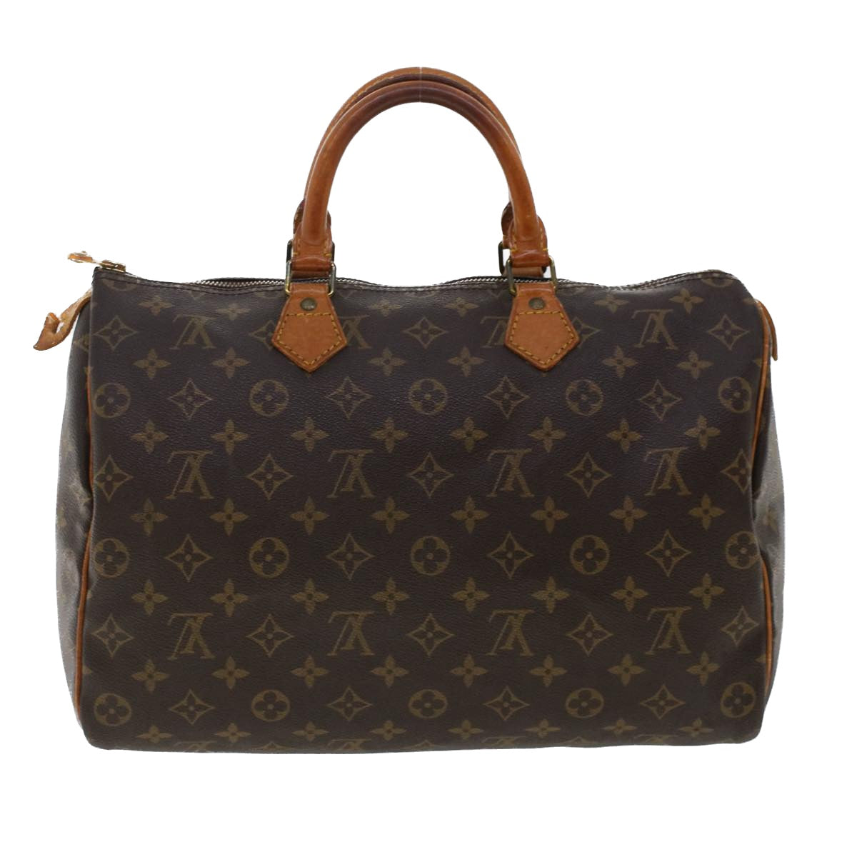 LOUIS VUITTON Monogram Speedy 35 Hand Bag M41524 LV Auth 49454 - 0