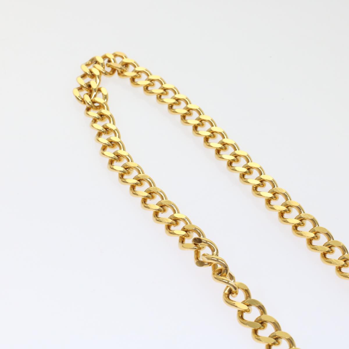 CHANEL Chain Belt Gold Tone CC Auth 49456A