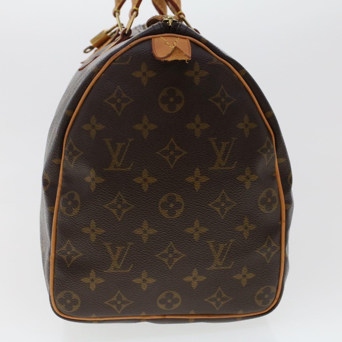 LOUIS VUITTON Monogram Speedy 35 Hand Bag M41524 LV Auth 49460