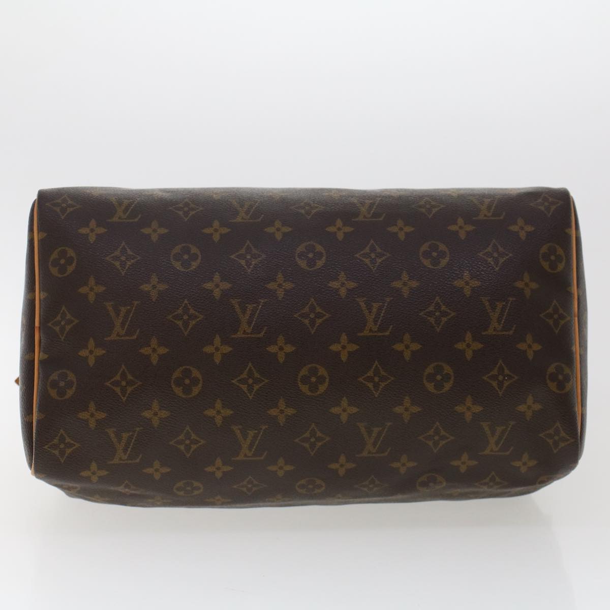 LOUIS VUITTON Monogram Speedy 35 Hand Bag M41524 LV Auth 49460