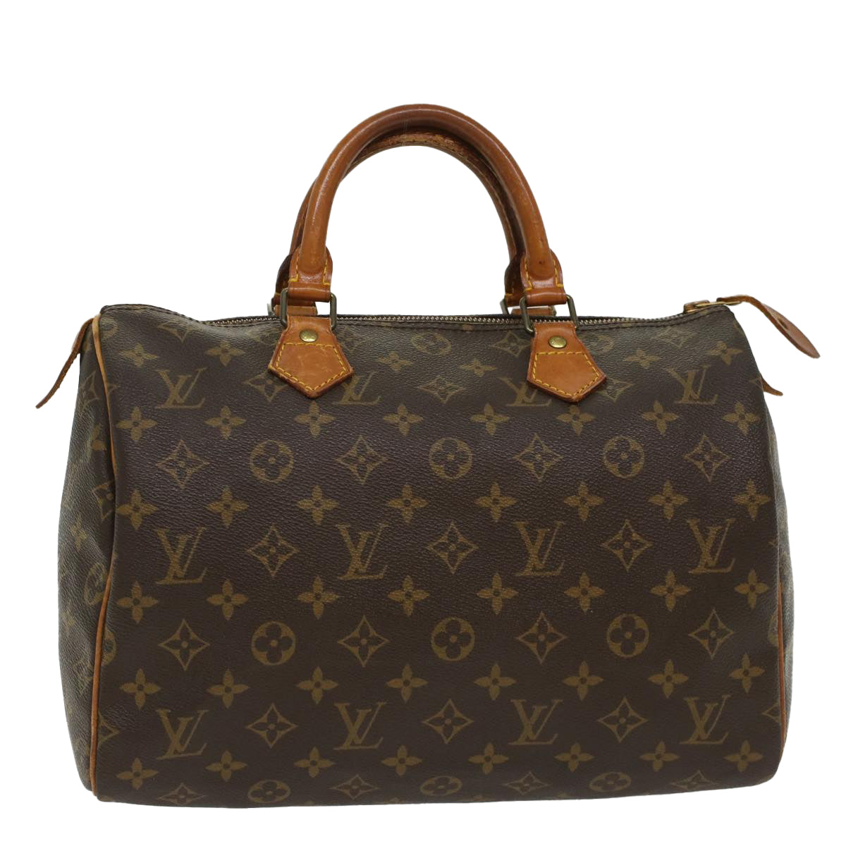 LOUIS VUITTON Monogram Speedy 30 Hand Bag M41526 LV Auth 49479