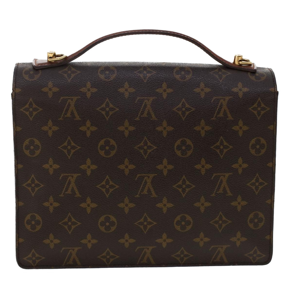 LOUIS VUITTON Monogram Monceau Hand Bag 2way M51185 LV Auth 49529 - 0