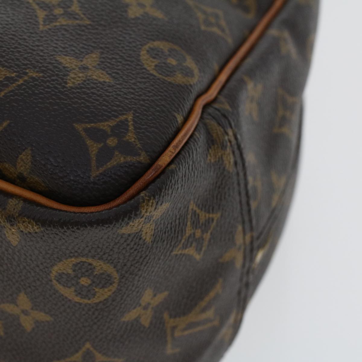 LOUIS VUITTON Monogram Deauville Hand Bag M47270 LV Auth 49540