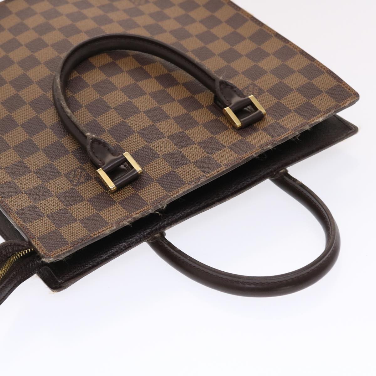 LOUIS VUITTON Damier Ebene Venice PM Hand Bag N51145 LV Auth 49541