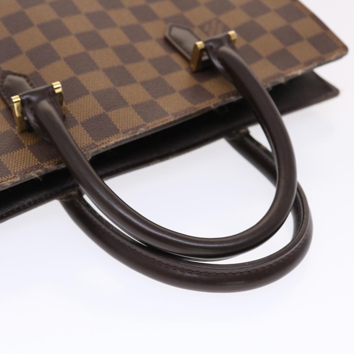 LOUIS VUITTON Damier Ebene Venice PM Hand Bag N51145 LV Auth 49541