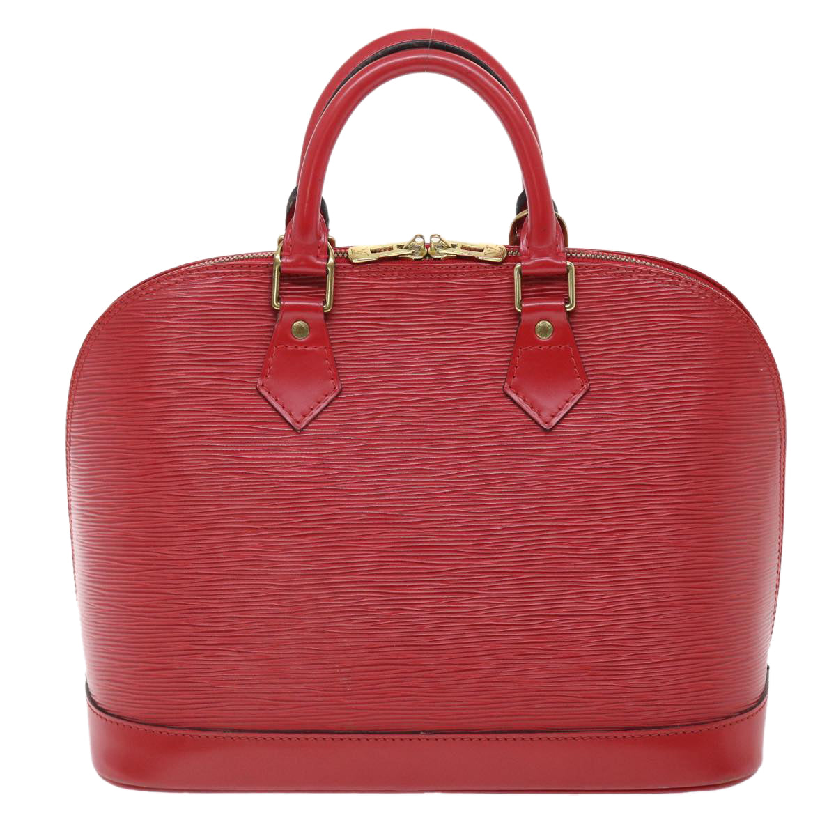 LOUIS VUITTON Epi Alma Hand Bag Castilian Red M52147 LV Auth 49568 - 0