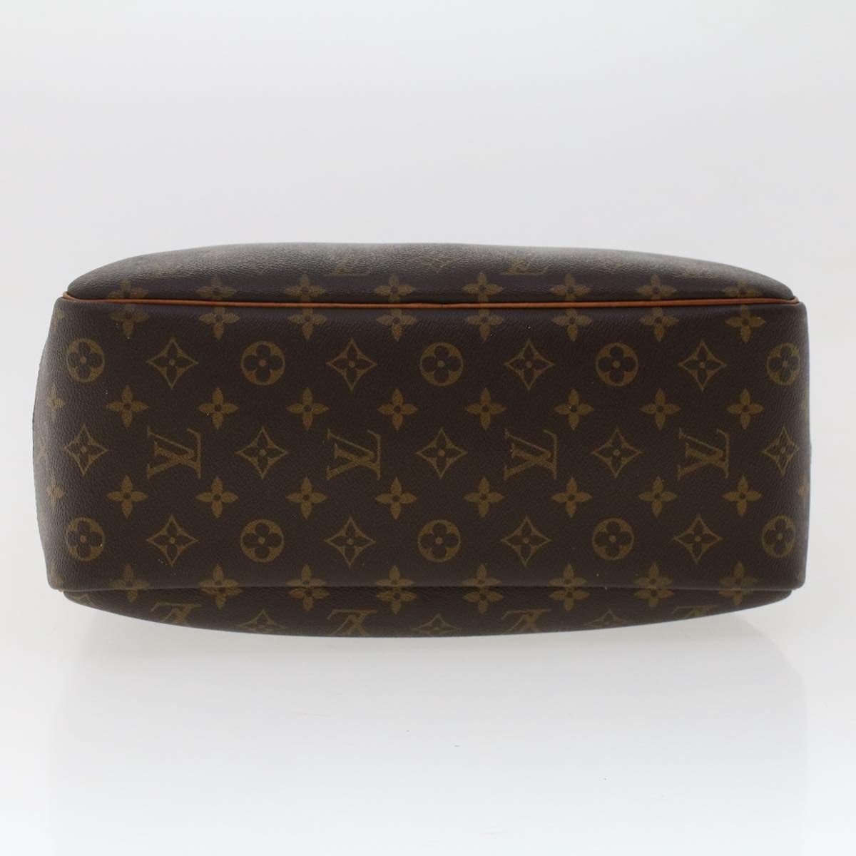 LOUIS VUITTON Monogram Deauville Hand Bag M47270 LV Auth 49661