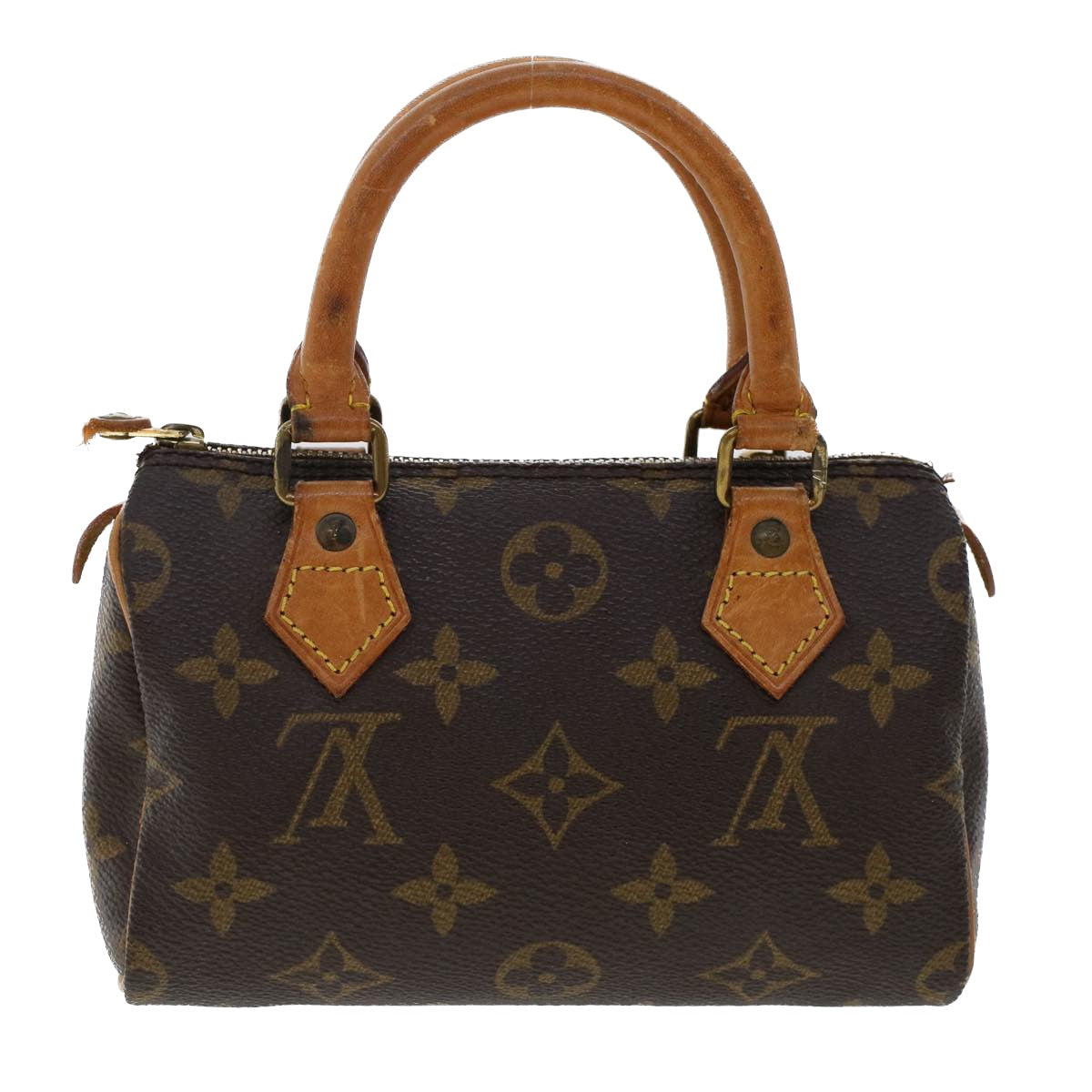 LOUIS VUITTON Monogram Mini Speedy Hand Bag M41534 LV Auth 49701 - 0