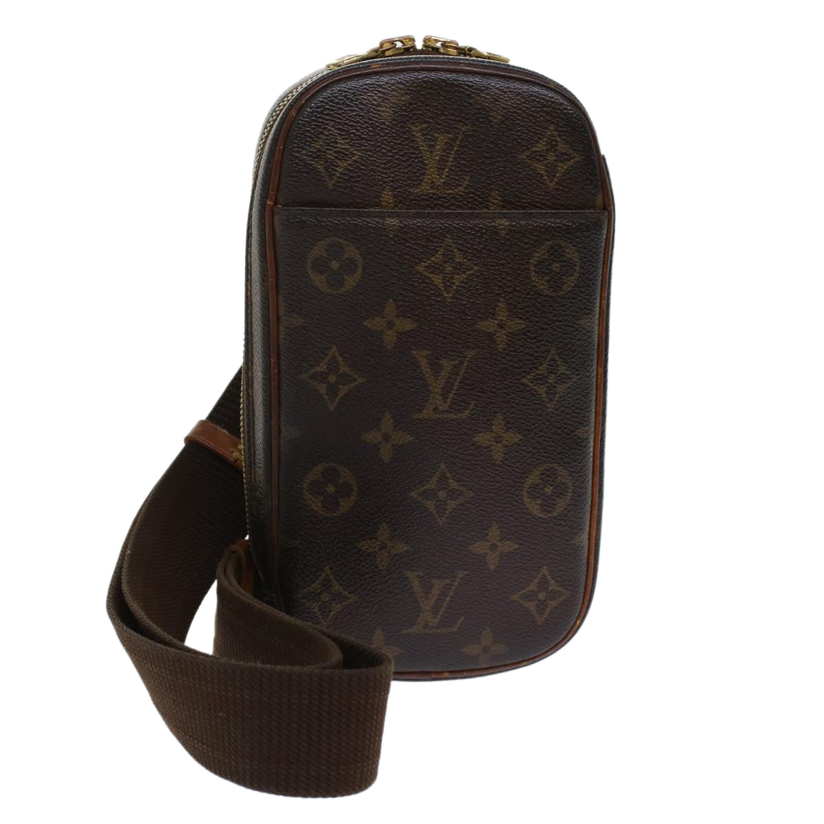 LOUIS VUITTON Monogram Pochette Gange Shoulder Bag M51870 LV Auth 49702