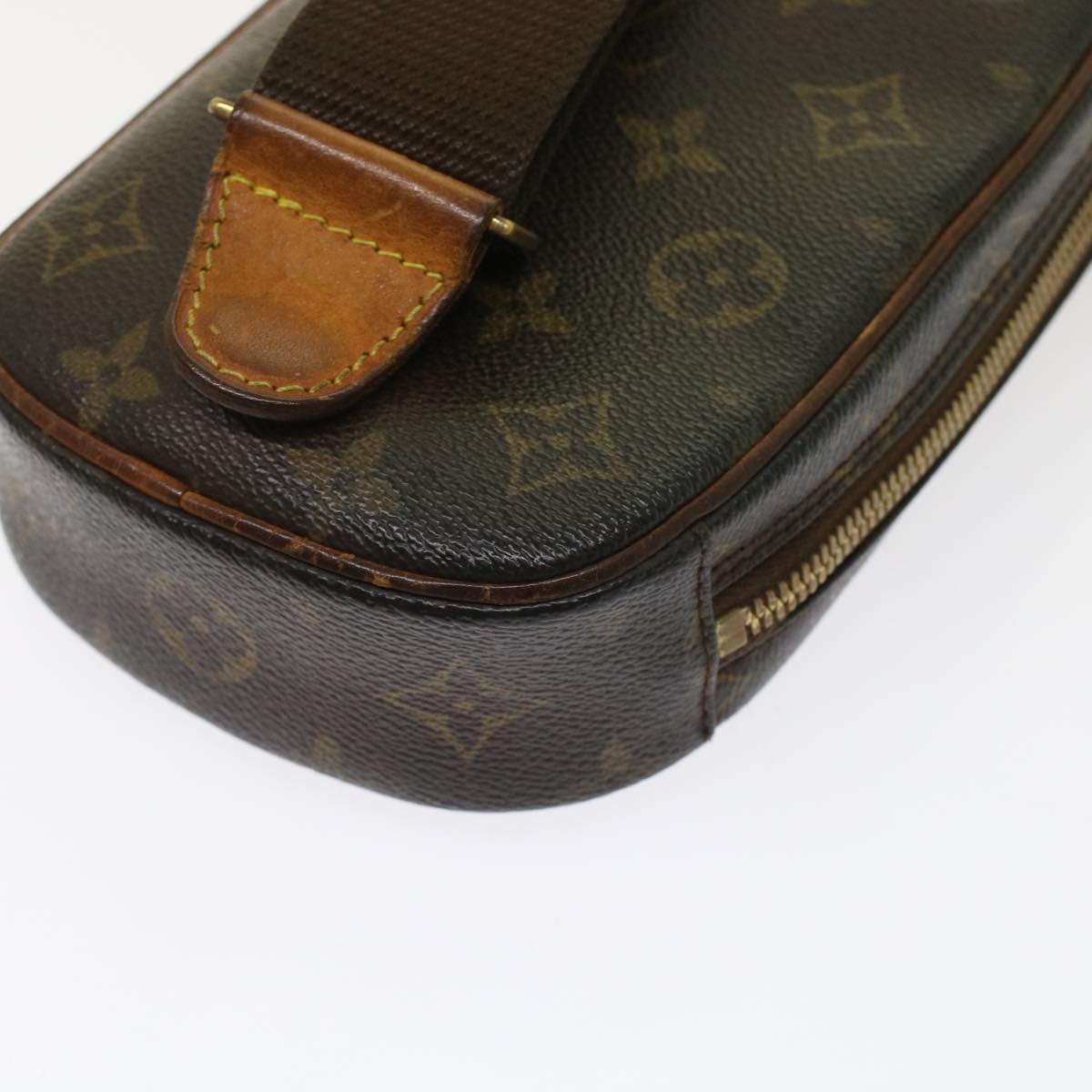 LOUIS VUITTON Monogram Pochette Gange Shoulder Bag M51870 LV Auth 49702