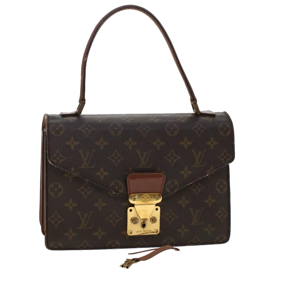 LOUIS VUITTON Monogram Concorde Hand Bag M51190 LV Auth 49711