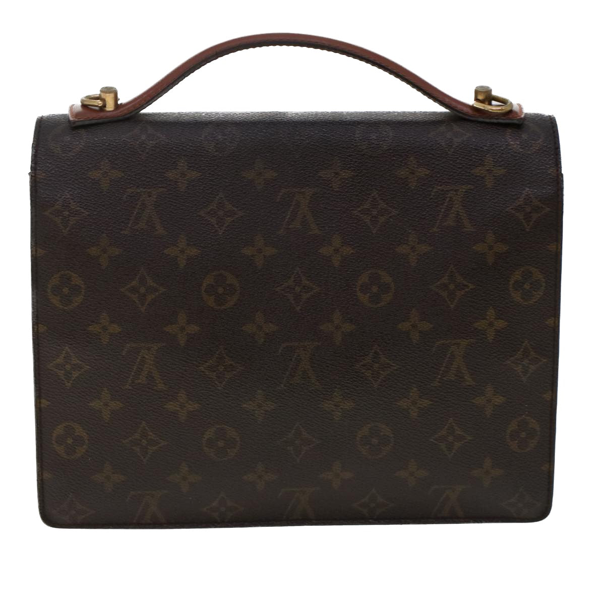 LOUIS VUITTON Monogram Monceau Hand Bag 2way M51185 LV Auth 49712 - 0