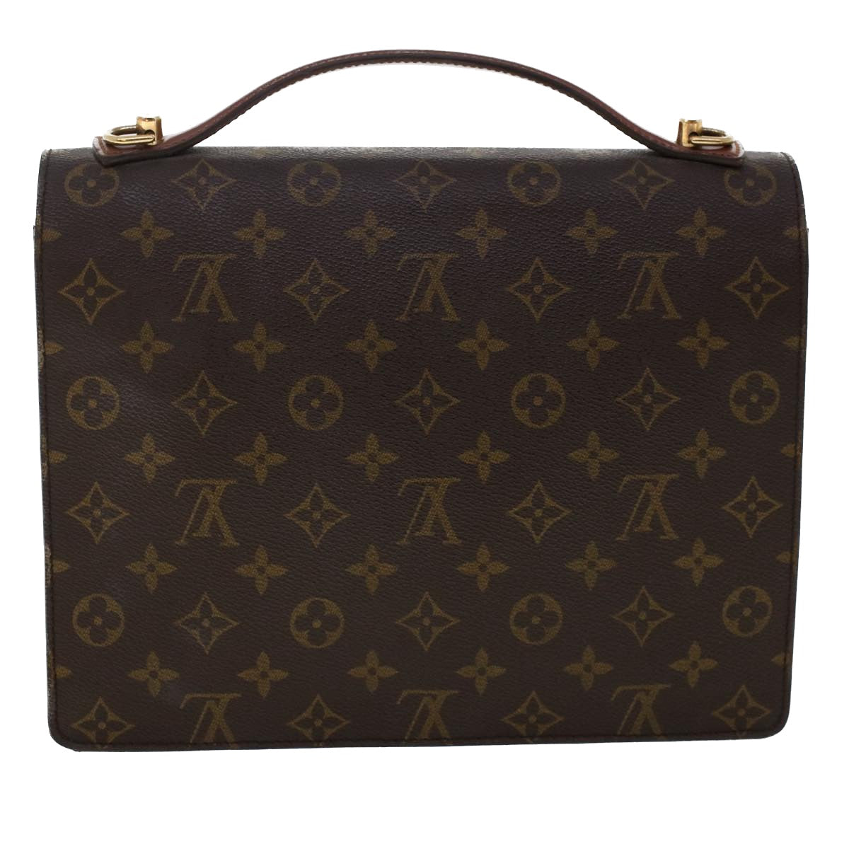 LOUIS VUITTON Monogram Monceau Hand Bag 2way M51185 LV Auth 49713 - 0