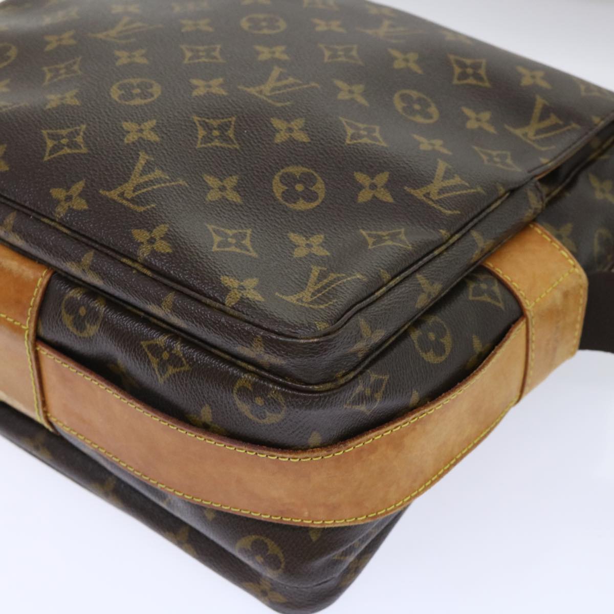 LOUIS VUITTON Monogram Naviglio Shoulder Bag M50205 LV Auth 49720