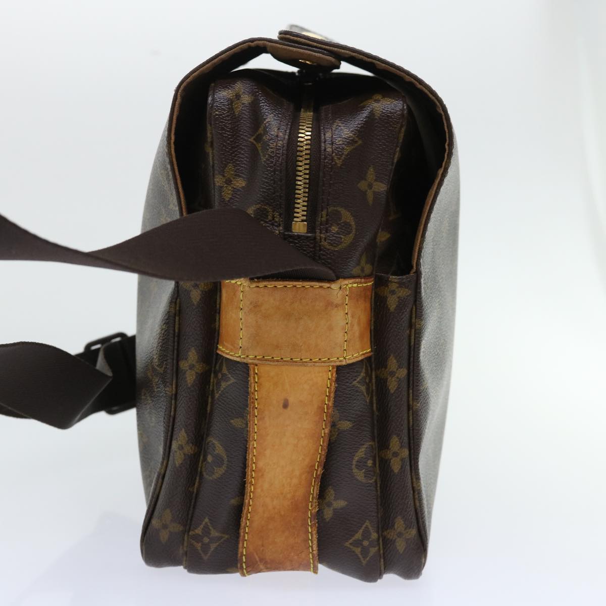 LOUIS VUITTON Monogram Naviglio Shoulder Bag M50205 LV Auth 49720