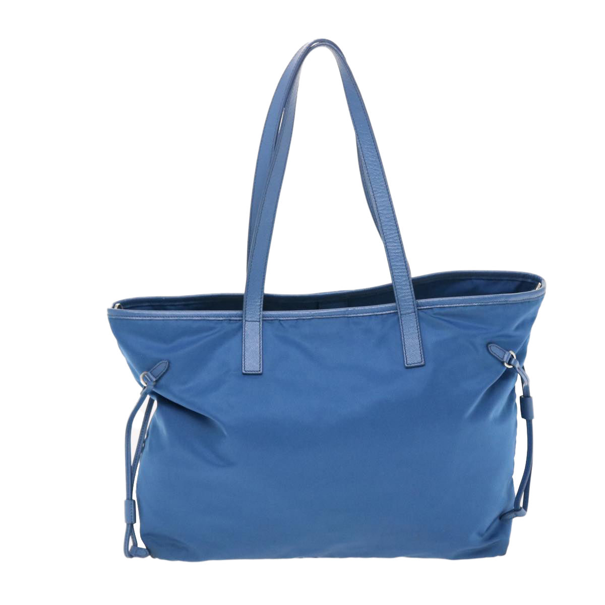PRADA Tote Bag Nylon 2way Blue Auth 49821 - 0
