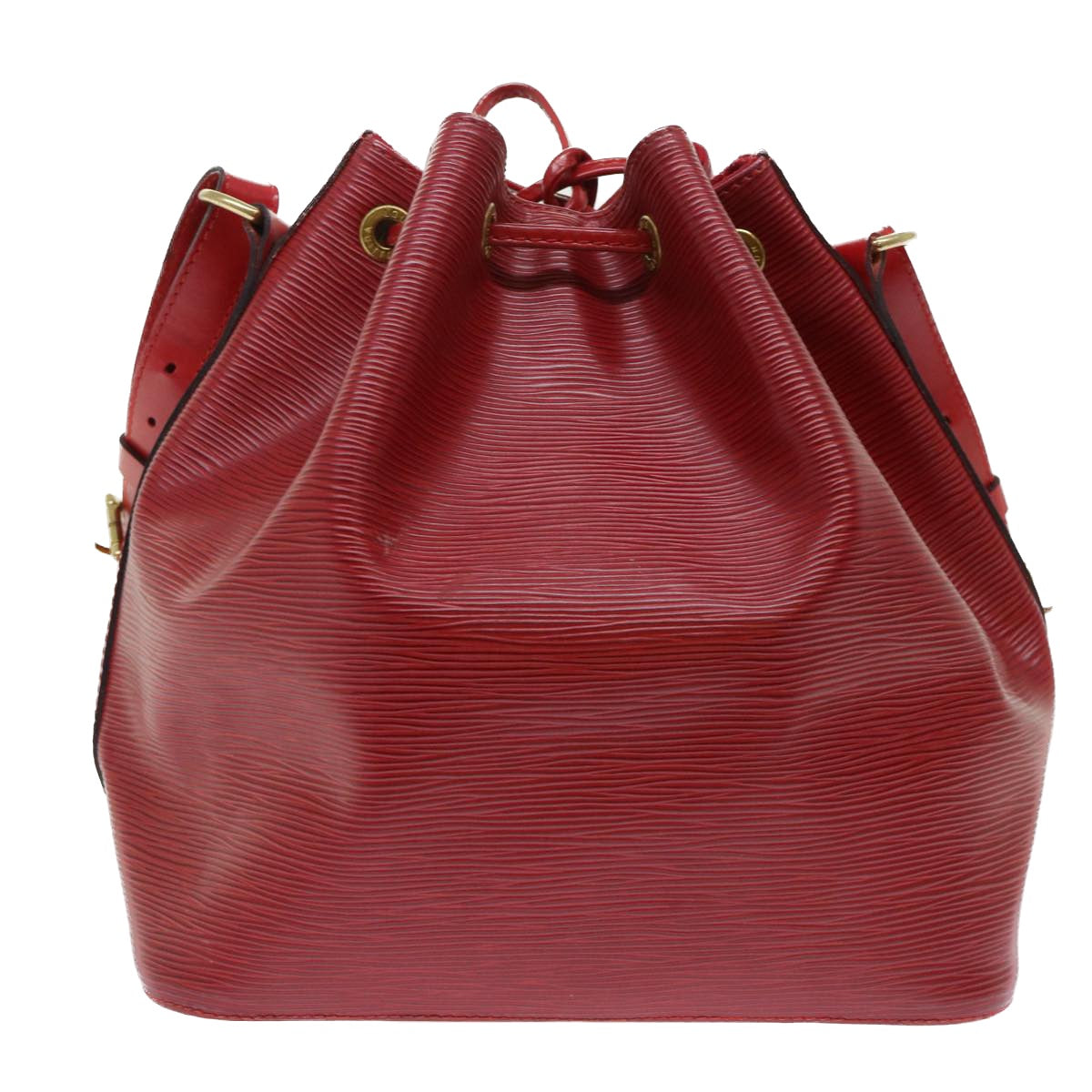 LOUIS VUITTON Epi Petit Noe Shoulder Bag Red M44107 LV Auth 49850 - 0