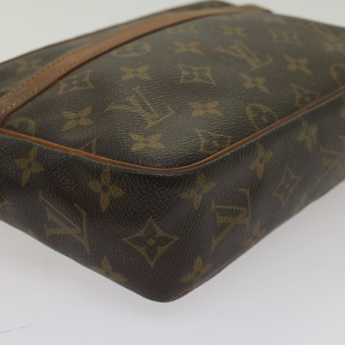 LOUIS VUITTON Monogram Compiegne 23 Clutch Bag M51847 LV Auth 49862