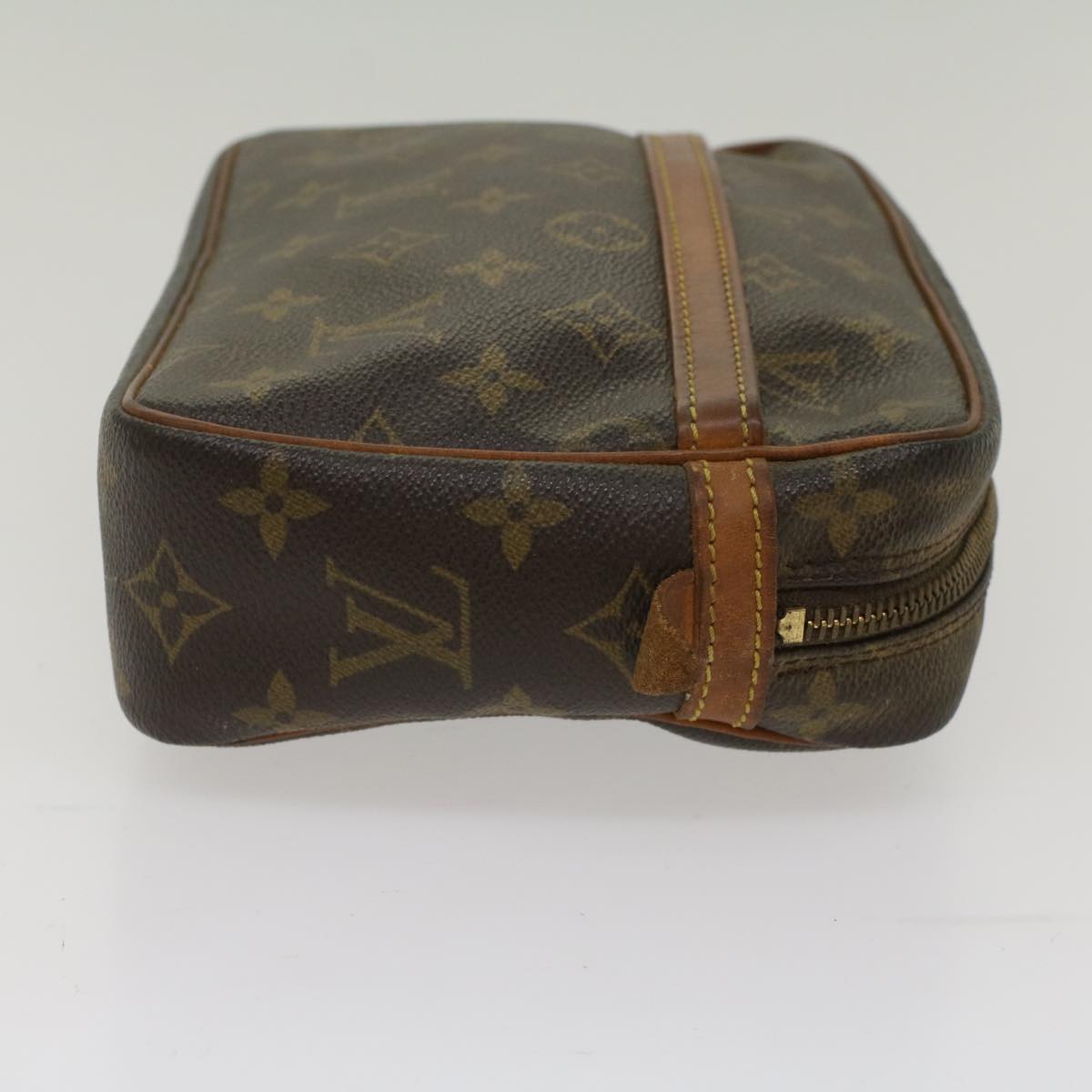 LOUIS VUITTON Monogram Compiegne 23 Clutch Bag M51847 LV Auth 49862