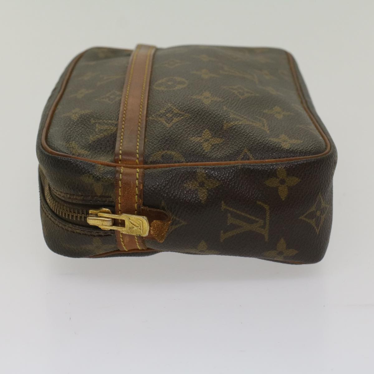 LOUIS VUITTON Monogram Compiegne 23 Clutch Bag M51847 LV Auth 49862