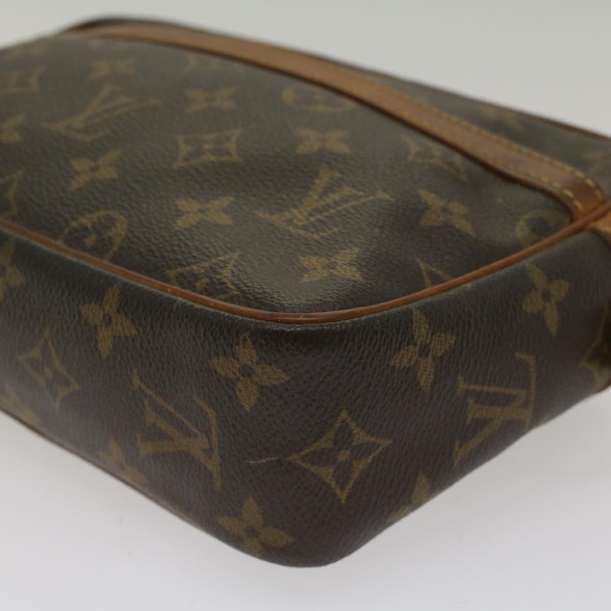 LOUIS VUITTON Monogram Compiegne 23 Clutch Bag M51847 LV Auth 49862