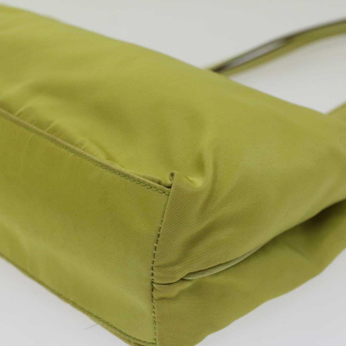 PRADA Shoulder Bag Nylon Green Auth 49898