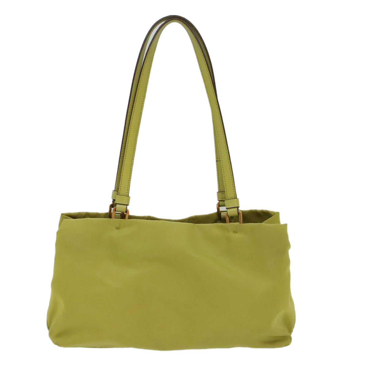 PRADA Shoulder Bag Nylon Green Auth 49898 - 0