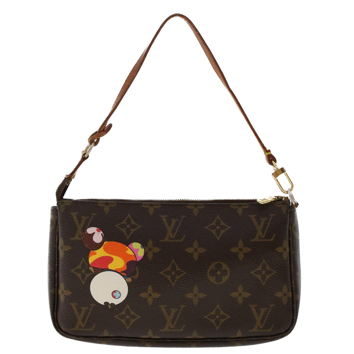 LOUIS VUITTON Monogram Panda Pochette Accessoires Pouch M51981 LV Auth 49906 - 0