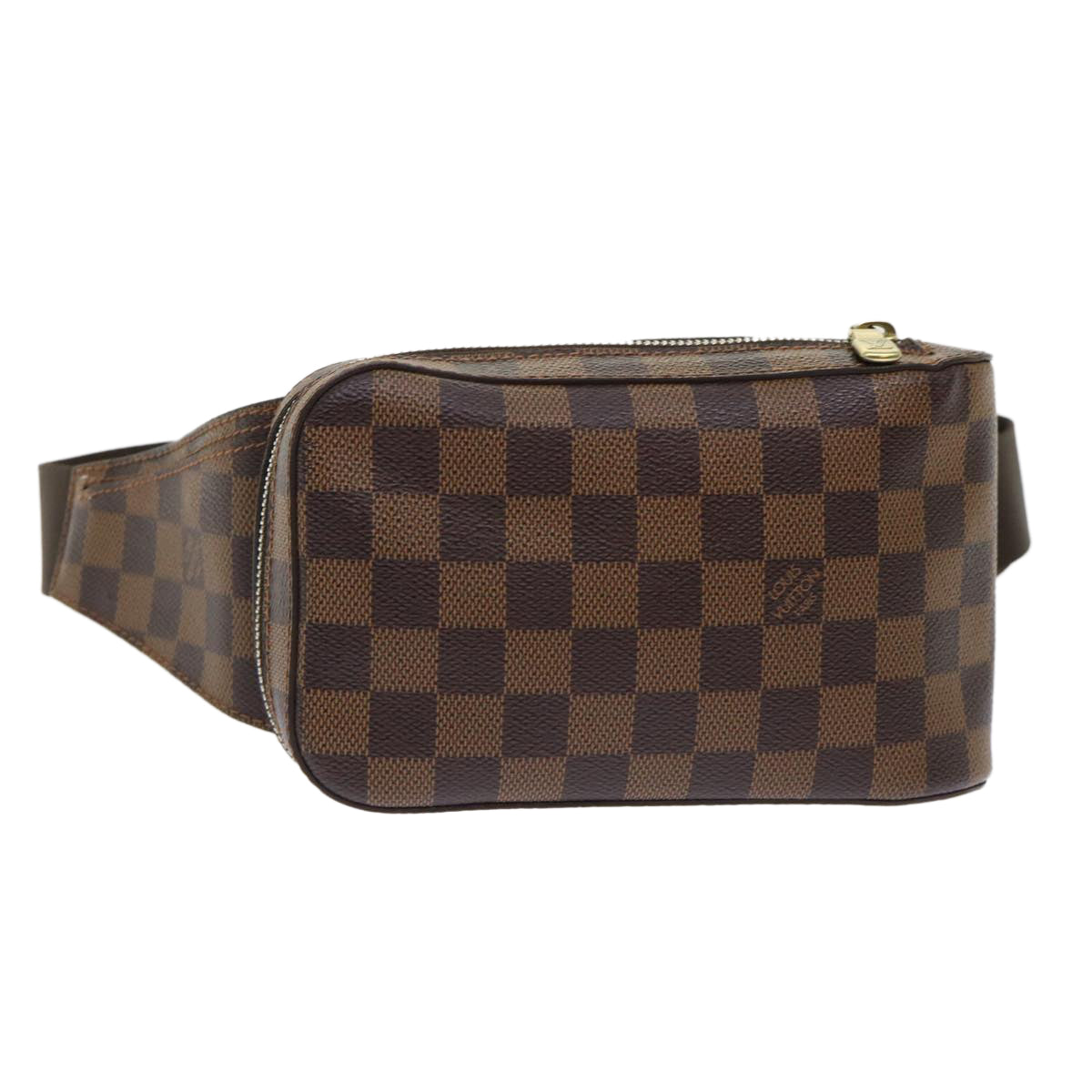 LOUIS VUITTON Damier Ebene Geronimos Shoulder Bag N51994 LV Auth 49962