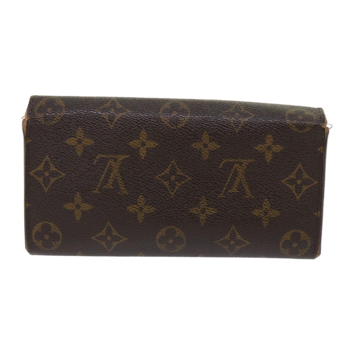 LOUIS VUITTON Monogram Portefeuille Sarah Long Wallet M60531 LV Auth 49970 - 0